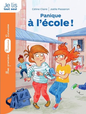 cover image of Panique à l'école